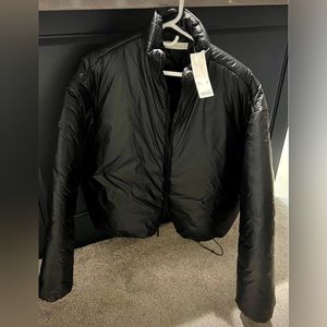 Standard Cloth Urban Outfitters Channeless Puffer Jacket Black Small S/P